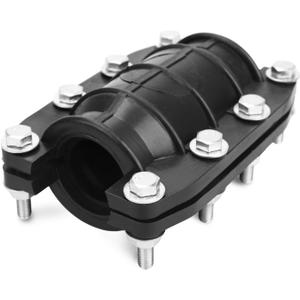 1 1/4 Inch Pipe Repair Clamp Emergency Pipe Repair Kit for Plastic and Metal Pipes (31mm-33mm)