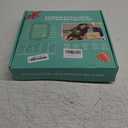 10X 30X Extra Large Magnifying Glass with Light and Stand,7-inch Lighted Magnifier,5 Color Modes Stepless Dimmable,Rectangle Hands-Free Magnifying Glass Desk Lamp for Reading Craft Hobby Close Work