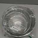 BUWUSMU 18 Pieces Plastic Plant Saucers - Clear Deep Drip Trays, Thickened Saucers for Pots, Plant Drip Trays for Home Garden Indoor and Outdoor Potted Plants(6, 8, 10 Inch)