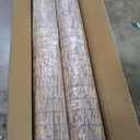 Reed Fencing Rolls,Patio Privacy Screen,Decorative Bamboo Fence Rolls for Patio Balcony Garden Backyard Outdoor,5x16FT(2Pcs) (516FT 2Pack, Brown)