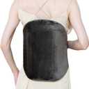 Heating Pad for Back, Myiosus Electric Heating Pads, 4 Heat Settings, 9-Foot Long Cord, Auto Shutoff, Dry and Wet Heat Therapy, Machine Washable, 15 * 24, Light Grey