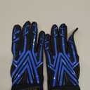 Football Gloves Men Women Boys, Youth Football Gloves, Ultra Sticky Silicone Palm Tacky Grip Gloves Youth Adult, Enhanced Performance Receiver Glove
