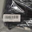 ASPO Men's Packable Lightweight Puffer Winter Jackets Detachable Hood Waterproof Warm Insulated Down Coats Hiking Snow Travel Black XXL