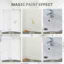 2 x White Touch Up Paint, Multi-Surface Touch Up Paint Pen For Cabinet, Furniture, Wall, Porcelain, Semi Gloss Appliance Paint Cover Scratches Interior & Exterior House Paint, 30ml, Iron Ore (1.5 Fl Oz (Pack of 1))