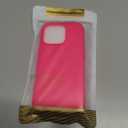 Magnetic for iPhone 16 Pro Case, Compatible with Magsafe, Suction Cup Phone Mount, 2 Screen Protectors - Camera Protector, Silicone Shockproof Protective Phone Cover 6.3", Neon Pink