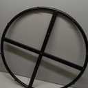 Yoogu Heavy Duty 24" Recliner Chair Sofa Furniture Ring Swivel Base Replacement with 10 Inch Plate (24 inch)