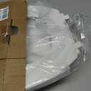 Centoco Elongated Toilet Seat, Closed Front with Cover, Residential, Plastic, Made in the USA, DSAZAM1600-001, White
