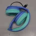 Kids Bluetooth Headphones, Lightweight Wireless Headphones for Kids, 85/94dB Volume Limited, 60 Hours Playtime, Bluetooth 5.3, Over-Ear Toddler Headsets with Built-in Mic-Blue