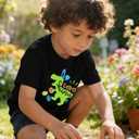 Boys Easter Shirts Kids Cotton Graphic Tees Casual T-Shirts 3-7 Years