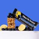 War on Sugar Lemon Blueberry - High Protein Bars, No Sugar Added, 15g Protein, 7g Net Carbs, Keto Friendly, Gluten Free, All-Natural Ingredients, Monk Fruit Sweetened, No Crash - 12 Count Box