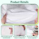 Upholstery Quilting Batting, 1/2 Inch Thick Dacron Polyester Cushion Wrap for Foam Padding, DIY Projects, Crafts, Furniture Stuffing