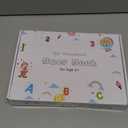 Huijing Montessori Preschool Learning Activities Busy Book - Workbook Activity Binder / Toys for Toddlers, Autism Learning Materials and Tracing Coloring Book (White)