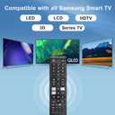 Pack of 2 New Universal Remote for All Samsung TV Remote, Replacement Compatible for All Samsung Smart TV, LED, LCD, HDTV, 3D, Series TV
