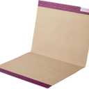 Amazon Basics Hanging File Folders with Adjustable Tabs for Document Organization, Letter Size, Assorted Jewel-Tone Colors, 25-Pack