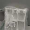 Pack of 10 NWK Cake Stand Set with 3 x Two-Tier and 3 x Three-Tier Cupcake Stands, 4 x Appetizer Trays, for Birthday Baby Bridal Shower Party (White)