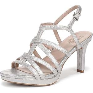 Baylor Silver Soft High Heels 

Size 8 1/2