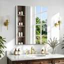 20x36 Inch Frameless Mirror, Frameless Bathroom Mirror for Over Sink