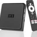 Kinhank Android 14.0 TV Box, G1 Smart TV Box, Compatible with Netflix Google Certified, Streaming Media Player, Ultra 4K HDR 10+, WiFi 6, BT 5.0, Dolby Digital Plus & Dolby Vision, Voice Control