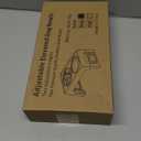 Jovrun Elevated Dog Bowls for Small Dogs and Cats, Non-Slip Cat Bowls with 2 Thick 5.5" Stainless Steel Dishes, Dog Feeder 2 Heights Adjustable to 2.6"-5.3" (Beige)