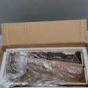 Acacia Wood Cable Management Box, Wooden Cord Hider & Organizer for Power Strip, Electrical Hiding, TV Wires, Desk & Floor Cables - Office Under Desk Cable Storage Box for Wire Storage Organization