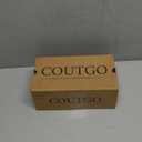 Coutgo Womens Strappy High Heels Open Almond Toe Dress Shoes Ankle Strap Summer Heeled Sandals (6.5, Black)