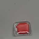 DaQin Compatible with AirPods 4 Case, Soft Silicone Full Protective Case Cover for Apple AirPods 4 Cases with Keychain, Compatible with AirPods 4th Generation Case Accessories for Women Men, Red