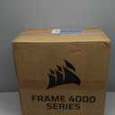 CORSAIR 4000D RS Frame Modular High Airflow Mid-Tower PC Case  3X RS Fans  InfiniRail Mounting System  Fits Multiple 360mm Radiators  Reverse Connector Motherboard Compatible  Black