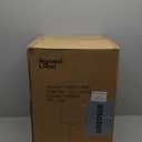 Harvest Land 22" Sole Cement Large Table Lamp Modern Round Stone Lamp with Chrome Accent for Entry Table or Lamps for Living Room, Decorative lamp, Bedside Table Lamps