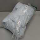 JML Microfiber Bath Towels, Large Bathroom Towel 2 Pack (30" x 60"), Oversized, Soft, Super Absorbent and Fast Drying, Multipurpose Use for Sport, Fitness, Yoga, Diamond Cross Grid Light Blue