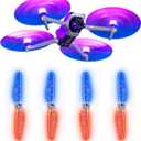 STARTRC Air 3S Propellers, LED Propellers for DJI Air 3S/Air 3 Quick-Release Low Noise Propeller with Rechargeable LED Night Flying Blades for DJI Air 3 Series Accessories(4PCS)