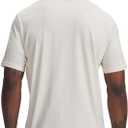 Under Armour Men's Project Rock Short Sleeve T Shirt (Beige, XL)