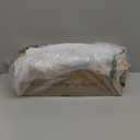 Metal Arch Backdrop Stand and Cover Set, 7.2FT White Reusable Spandex Fitted Backdrop Cover and Gold Wedding Arch Frame for Baby Shower, Birthday, Parties Decoration.