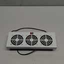 Magula 12V Rv Refrigerator Fan,4200RPM,Prevents Fins from Icing to Lowering The Temperature Inside The Refrigerator and Keep Food Fresh,Quiet RV Fridge Fan