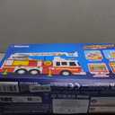 JOYIN Extra Large Toddler Fire Truck Toys for Boys with 33-inch Ladder, Lights & Sprinkler Pump, Big Emergency Vehicle, Kids Toys for Age 3, 4, 5, 6, 7, Christmas Birthday Gift for Grandkids