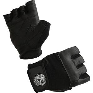 Gym Gloves Black with Wrist Closure for Man & Women, Padded Workout Crossfit, Weightlifting,Biking. (Black, S)