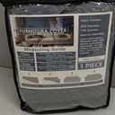 ZNSAYOTX 1 Piece Jacquard Couch Covers for 3 Cushion Couch Living Room High Stretch Sofa Cover Pets Dogs Friendly Anti Slip Thickened Slipcovers Furniture Protector (Sofa, Light Grey) (Large (71"-90"))