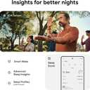 Fitbit Charge 6 Fitness Tracker with Google apps, Heart Rate on Exercise Equipment, 6-Months Premium Membership Included, GPS, Health Tools and More, Obsidian/Black, One Size (S & L Bands Included)
