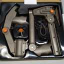 VR Gunstock for Meta Quest 2 Quest 3 Quest 3S Quest Pro  Adjustable FPS Gaming Controller Accessories with Quick Magnetic Attachment Cheek Pad for Immersive VR Gameplay (Gunmetal Gray)