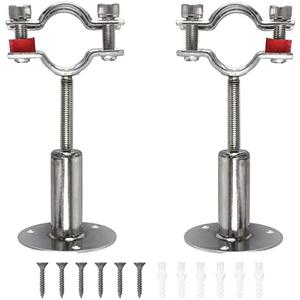 Stainless Steel Ceiling Pipe Bracket (25mm)