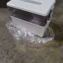 3 Tier Medicine Cabinet Organizer Large Capacity Medicine Organizer, Portable Medicine Box with Handle, Multipurpose Medical Box with Removable Tray, First Aid Boxes Empty, White