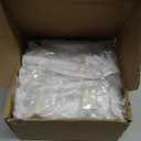 Haliwu 20 Pack Brushed Nickel Cabinet Pulls, Cabinet Handles Brushed Nickel, Barrel Drawer Handles Gold Kitchen Hardware Pulls, 3 inch (76mm) Hole to Hole Center