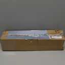 CorkLatta Matte Black Shower Curtain Rod,1 Inch Diameter Stainless Steel Adjustable Spring Tension Rods 32 to 80",with Holders,Anti-Slip,Curtain Rods No Drilling(1 Pack)