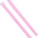 Mandala Crafts #3 Pink Hidden Invisible Zippers for Sewing and Crafts, 40 PCs 28 Inch Coil Zippers Supplies for DIY Tailoring Projects