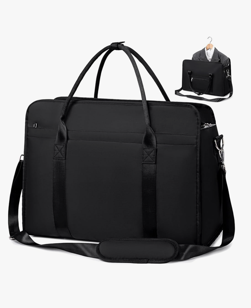 CAMTOP Garment Bags for Travel, Convertible Garment Duffle Bag for Women Men, Carry on Garment Bag Travel Duffel Bag