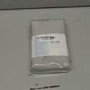 Nestl Grey Lavender Bed Skirt Queen Size, Pinch Pleat Queen Bed Skirt, 14" Inch Drop Queen Bedskirt, Hotel Quality Grey Lavender Bed Skirts, Premium Microfiber Grey Lavender Queen Bed Skirt