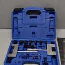 Engine Timing Chain Removal Installer Tool Kit, Camshaft Riveting Tool Kit, Compatible with Mercedes Benz M271 M272 M273 M274 M276 Chrysler Jeep, with Carrying Case & Gloves