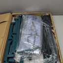 4 Tier Mini Greenhouse - Portable Greenhouse with Locking Wheels and PVC Cover for Indoor or Outdoor - 27 x 19 x 63-Inch Green House by Pure Garden