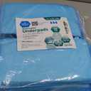 Medpride Disposable Underpads 17'' x 24'' (100-Count) Incontinence Pads, Bed Covers, Puppy Training | Thick, Super Absorbent Protection for Kids, Adults, Elderly | Liquid, Urine, Accidents