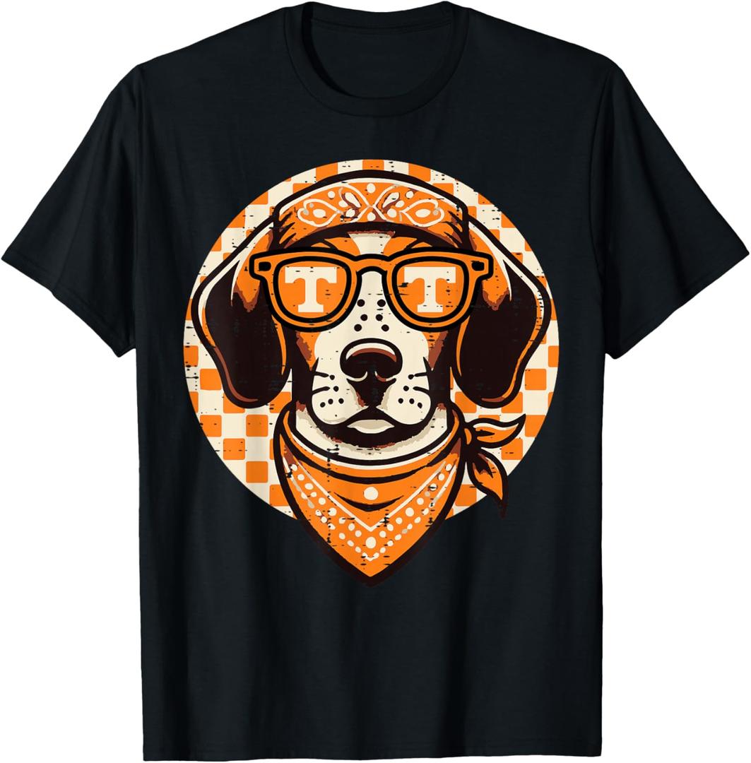 Tennessee Dog Sunglasses T Bluetick Coonhound Women Men Kids T-Shirt, Small