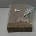 SIDAZON Cat Scratching Board cat Scratcher Cat Scratch Pad Cardboard cat scratchers for Indoor Cats Reversible Large Wide Corrugated with Catnip(2pcs)